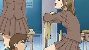 This anime schoolgirl couldn’t assist taking the cloths off and getting bent over in advance of the guy’s sticking pecker that burst inside her twat with all the force!