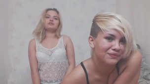 Blonde Teen Lesbian babes Ding-dong Sex