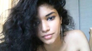 Cute Ebony Teen on Cam - BasedCamsCom