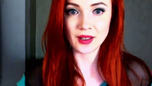 This UK camgirl is the real deal with her fiery red hair and a slim body