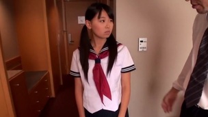 japanese teen schoolgirl fucked in taut pussy
