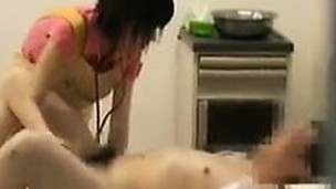 asian massage handjob reality uniform japanese