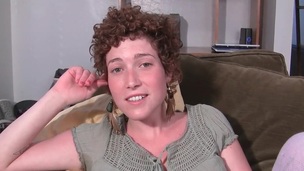 Orgasm for incredibly cute little curly curly sweetheart