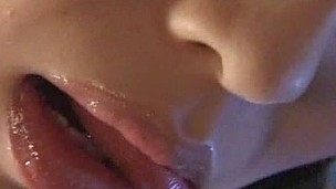 sucking asian facial oral